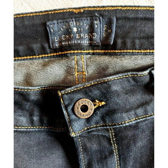 Lucky Brand Lolita Boot Cut Jean Dark Wash Woman Size 10 - Picture 10 of 12